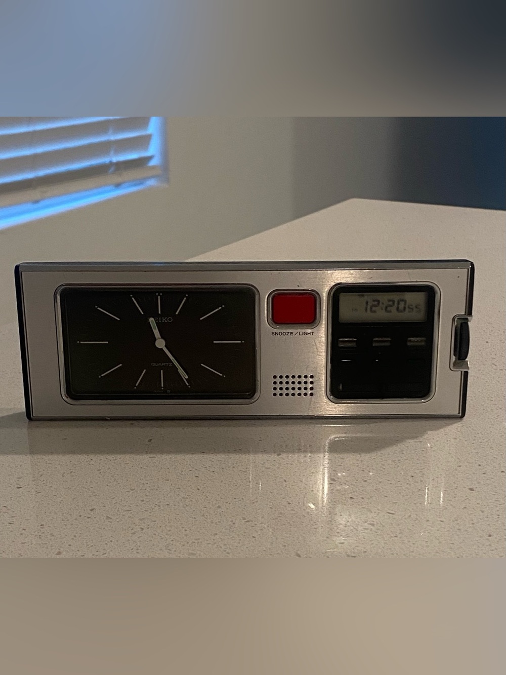 Vintage Seiko Desk Alarm Clock Watch - SP304F 72104